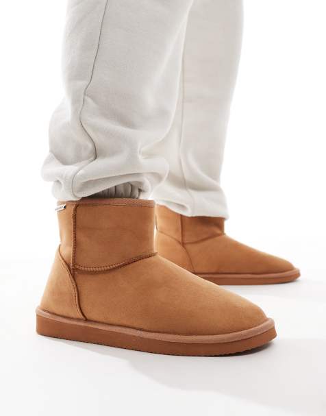 Jack & Jones - Stivaletti in camoscio sintetico beige - view 1
