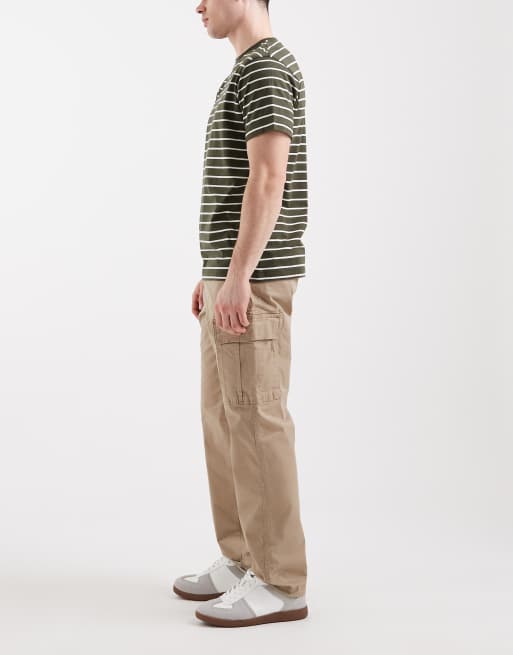 Jack & Jones straight cargo pants in beige, 2 of 5