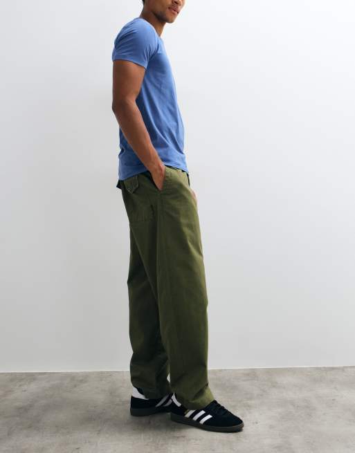Jack & Jones straight chino pants in khaki, 3 of 5