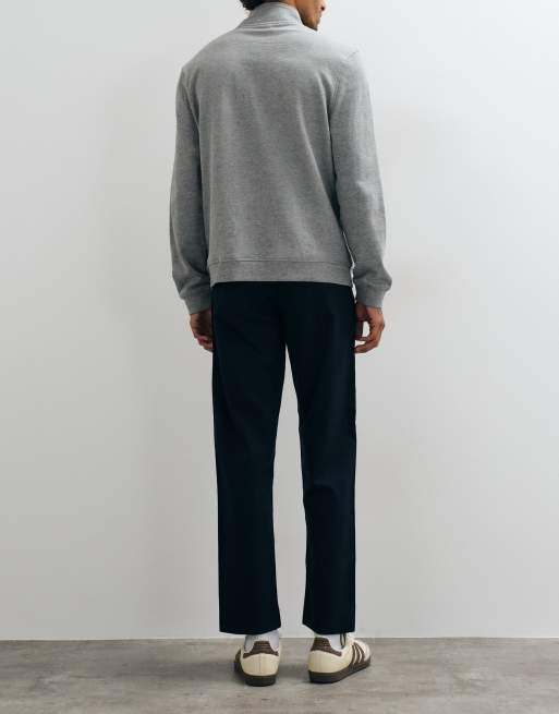 Jack & Jones straight-fit broek met trekkoord in navy, 3 van 5