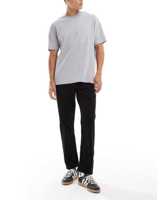 Jack & Jones straight fit chino in black, 2 of 5