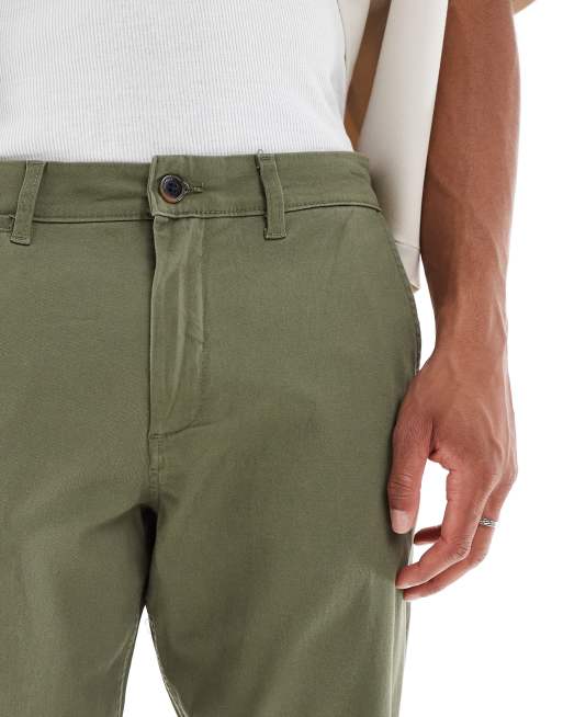 Jack & Jones – Straight Fit Chinohose in Khaki, 5 von 5