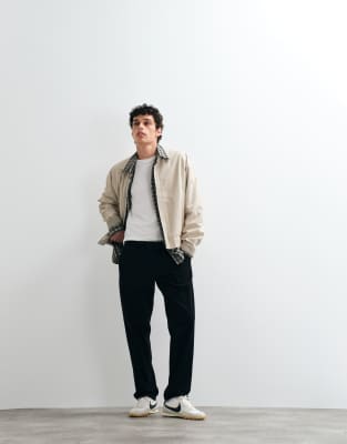 Jack & Jones Straight Joggers In Black