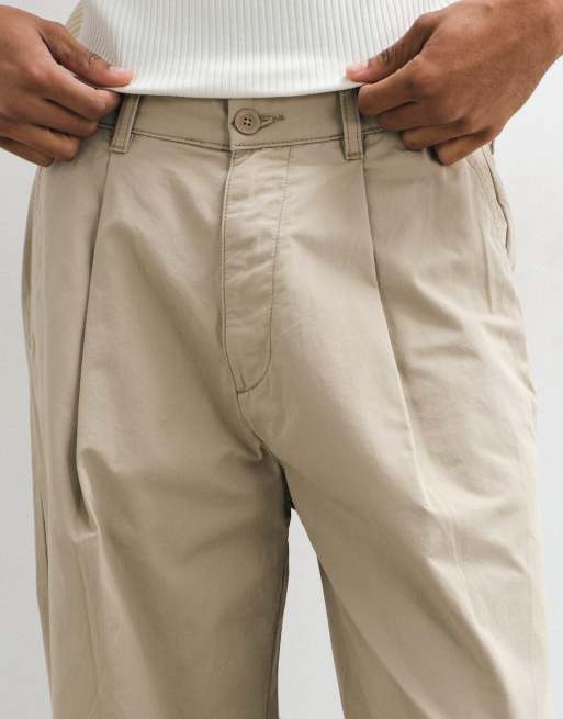 Jack & Jones straight leg tailored pants in beige, 4 of 5