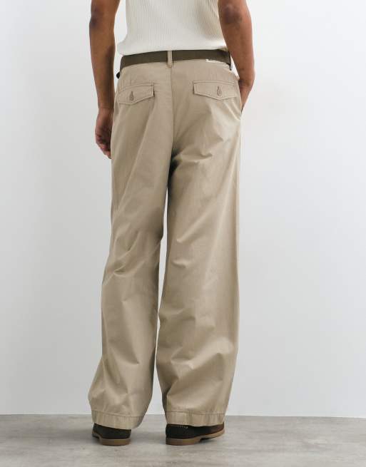 Jack & Jones straight leg tailored pants in beige, 5 of 5