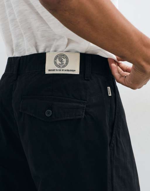 Jack & Jones straight tailored pants in black, 3 of 5