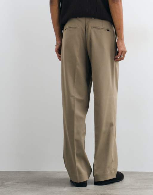 Jack & Jones straight tailored pants in brown, 5 of 5