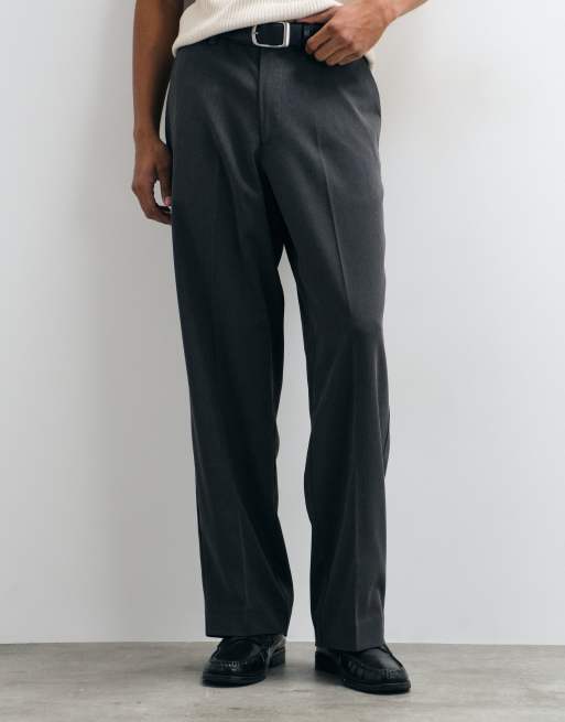 Jack & Jones straight tailored pants in dark gray, 4 of 5