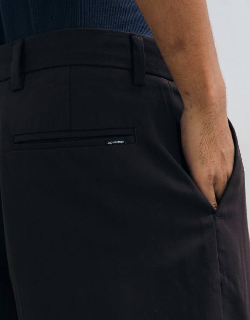 Jack & Jones straight tailored trousers in dark brown, 2 of 5