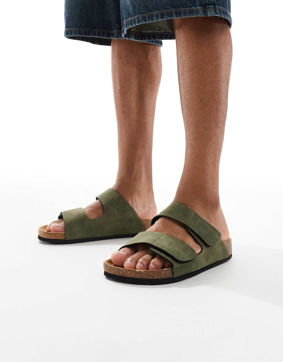 Jack & Jones strap sandal in green