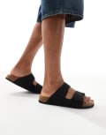 [Jack & Jones] Jack & Jones strap sandals in black 42 Anthracite