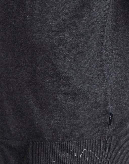 Jack & Jones Strickpullover in dunkelgrau meliert, 4 von 7