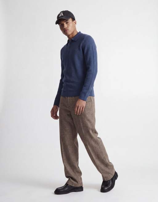 Jack & Jones strikket pullover i insignia blue, 4 af 6