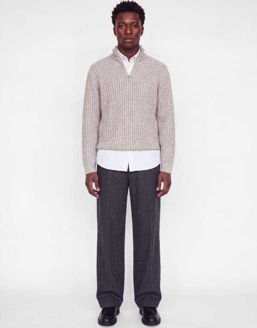 Jack & Jones strikket pullover i Sea Salt, 4 af 6