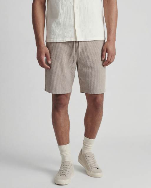 Jack & Jones – Strukturierte Sweat-Shorts in Cremeweiß, 2 von 5
