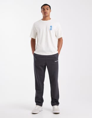 Jack & Jones Studio Joggers In Gray