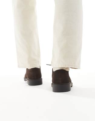Jack & Jones Suede Loafers In Brown