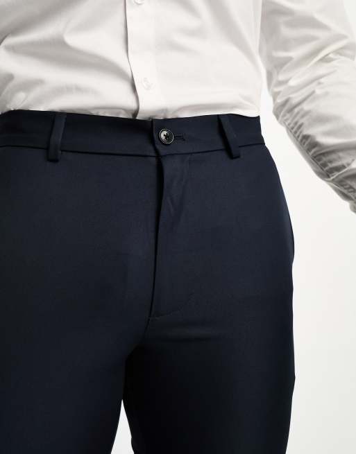 Jack & Jones suit trousers in slim fit navy, 5 of 5