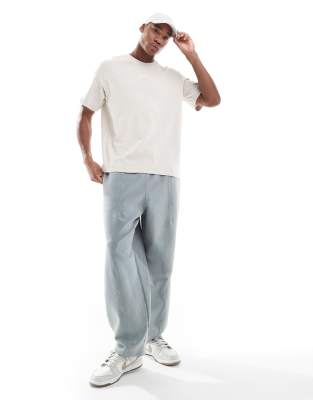 Jack & Jones Super Oversized 200gsm Heavyweight T-shirt With Studio Back Print T-shirt In White