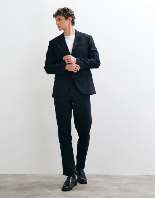 Jack & Jones super slim fit suit blazer in dark navy, 2 of 5