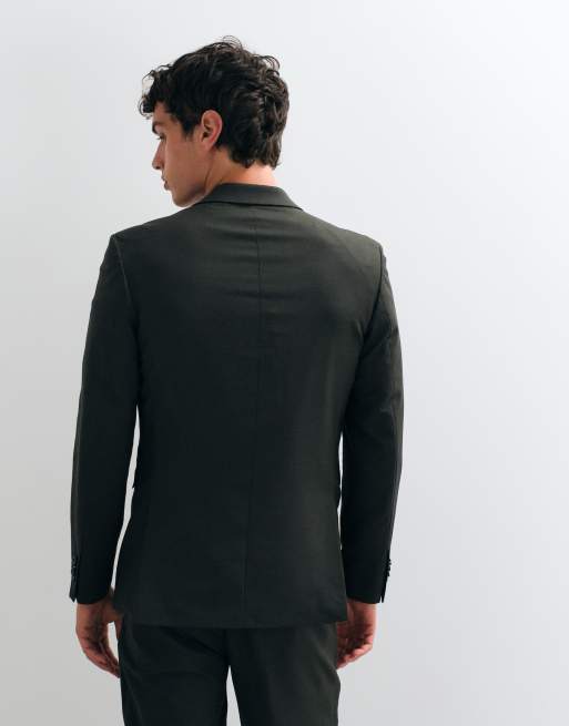 Jack & Jones super slim fit suit jacket in dark green, 5 of 5