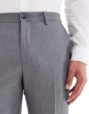 Jack & Jones Super Slim Fit Suit Pants In Gray