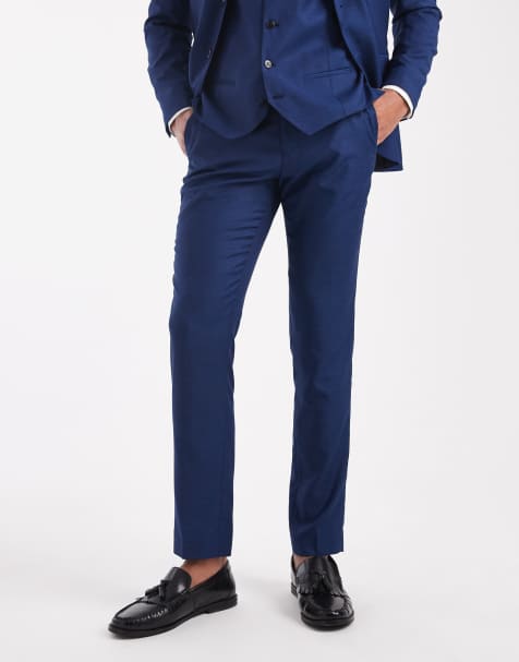 Jack & Jones super slim trousers in blue 
