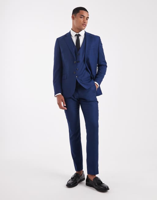 Jack & Jones super slim pants in blue , 2 of 5