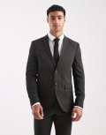 [Jack & Jones] Jack & Jones super slim suit jacket in dark green 48 Rosin