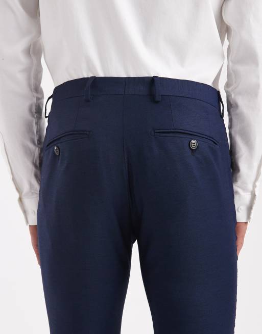 Jack & Jones - Supersmalle broek in donker marineblauw , 5 van 5