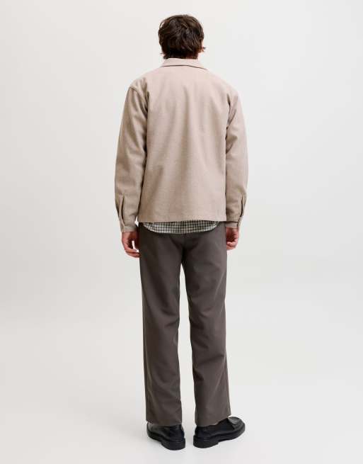 Jack & Jones surchemise couleur oatmeal, 2 de 7