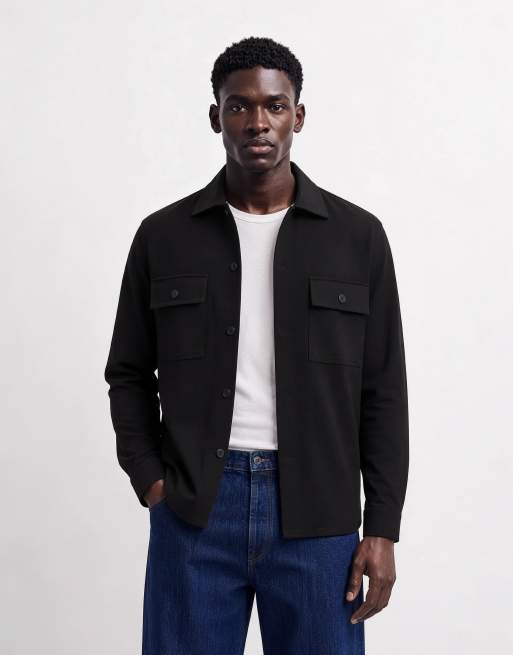 Jack & Jones surchemise en sergé noire, 6 de 7
