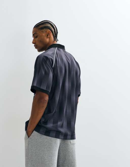 Jack & Jones – Svart fotbollströja i jersey, 4 av 7
