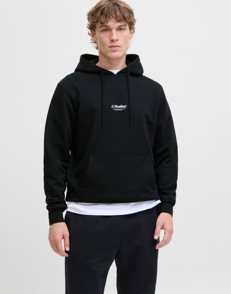 Jack & Jones – Svart huvtröja - view 1