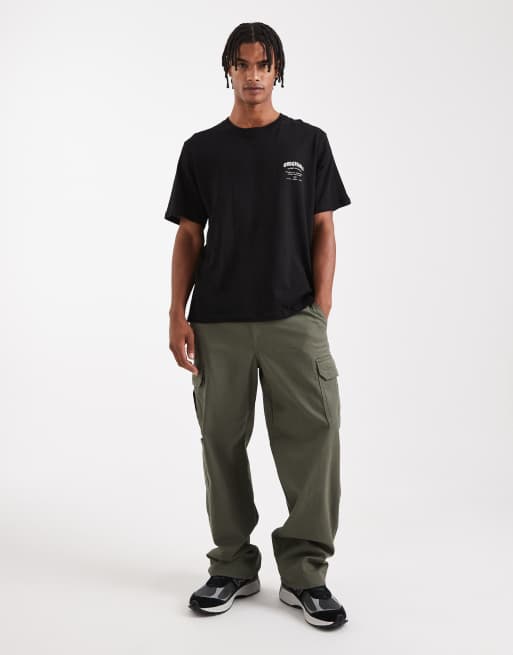 Jack & Jones – Svart oversize t-shirt med Originals-tryck, 2 av 5