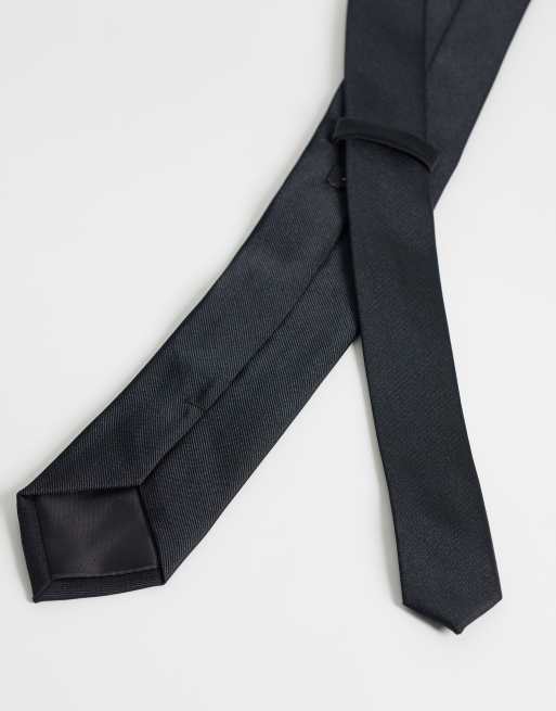 Jack & Jones – Svart smal slips, 2 av 3