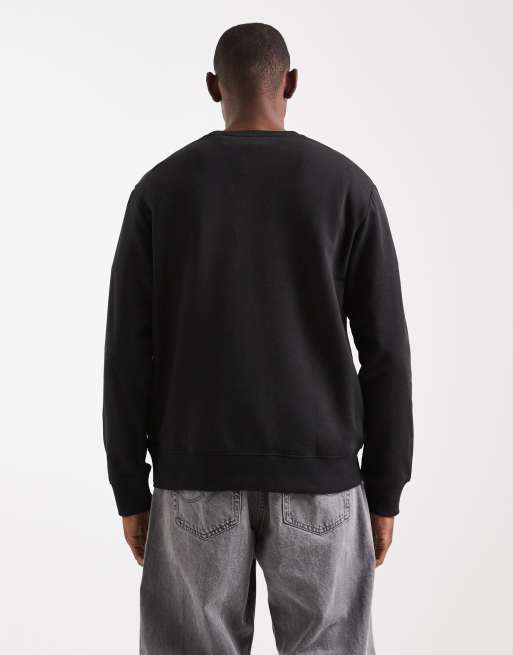 Jack & Jones – Svart sweatshirt med New York-tryck, 3 av 5