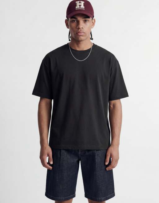 Jack & Jones – Svart t-shirt i oversize med zodiaktryck baktill, 5 av 5