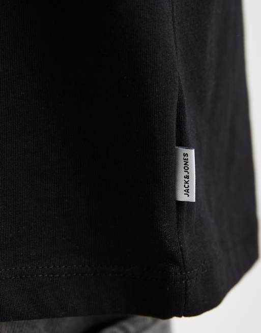 Jack & Jones – Svart t-shirt med långa ärmar, 5 av 5