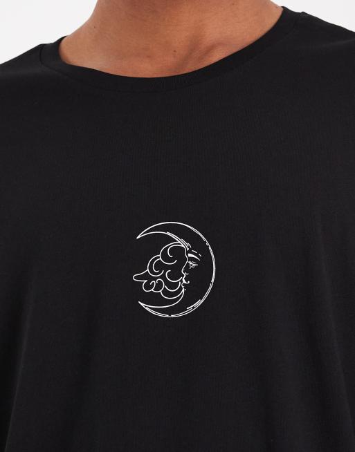 Jack & Jones – Svart t-shirt med stjärnhimmelstryck, 5 av 5
