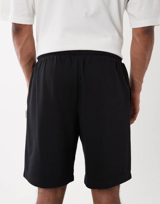 Jack & Jones – Svarta jersey-shorts med stråveck, 5 av 5