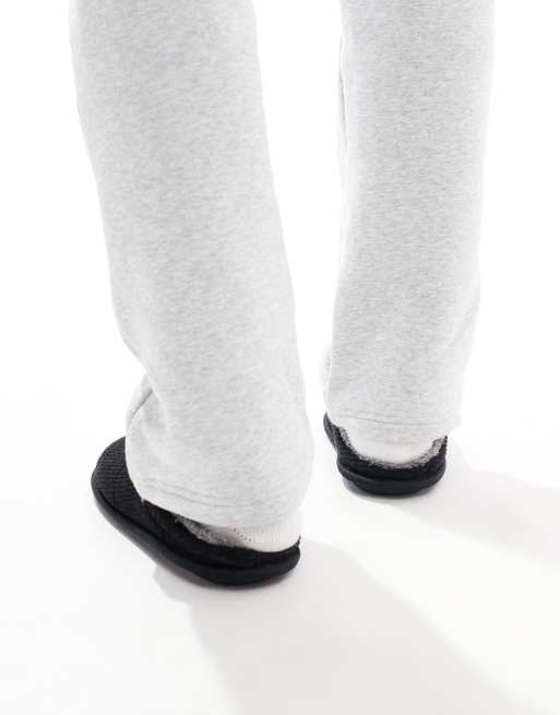 Jack & Jones – Svarta tofflor i manchester, 3 av 4