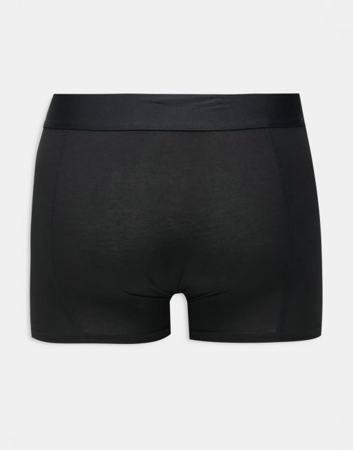 Jack & Jones – Svarta trunks i bambu, 3-pack, 2 av 4