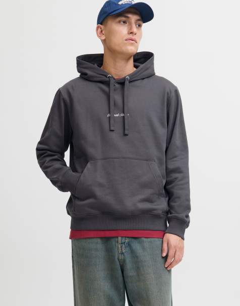 Jack & Jones - Sweat à capuche - Asphalte - view 1