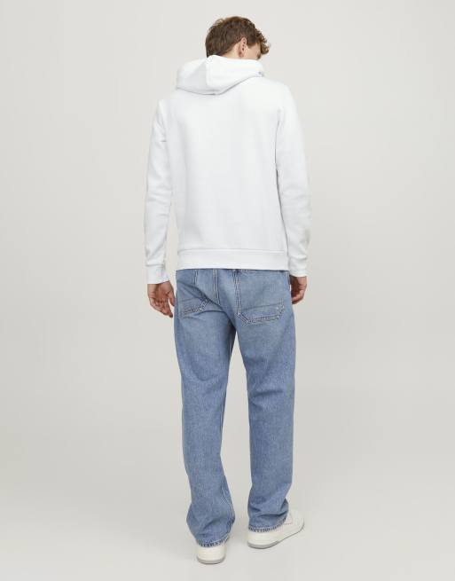 Jack & Jones sweat à capuche blanc, 2 de 7