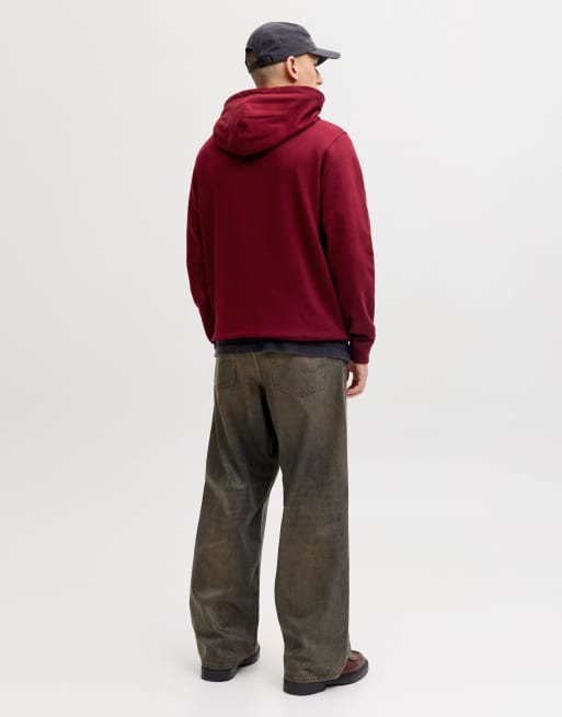 Jack & Jones - Sweat à capuche - Cabernet, 2 de 7