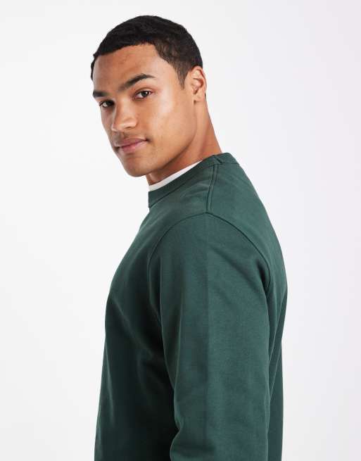 Jack & Jones - Sweat avec broderie Originals sur l'avant - Vert, 4 de 5