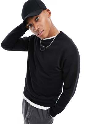 Jack & Jones - Sweat oversize - Noir