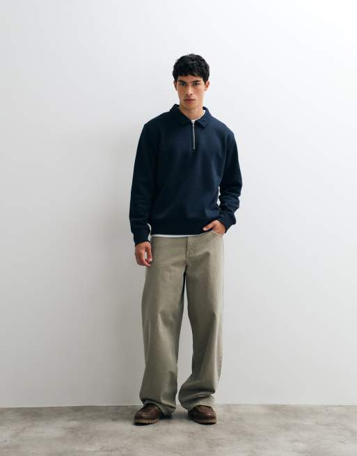 Jack & Jones - Sweat-shirt à col zippé - Bleu marine, 2 de 5