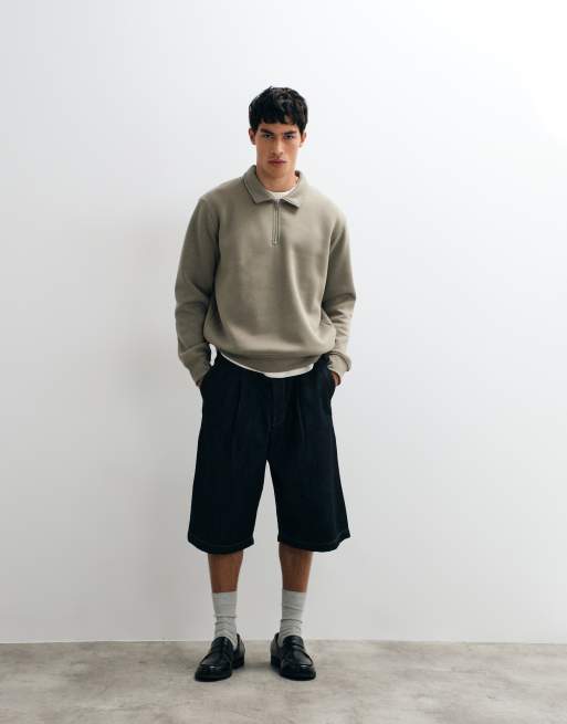 Jack & Jones - Sweat-shirt col zippé - Vert, 2 de 5